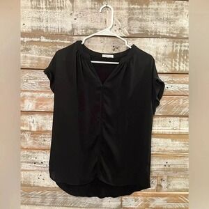 Pleione women's black blouse XS‎